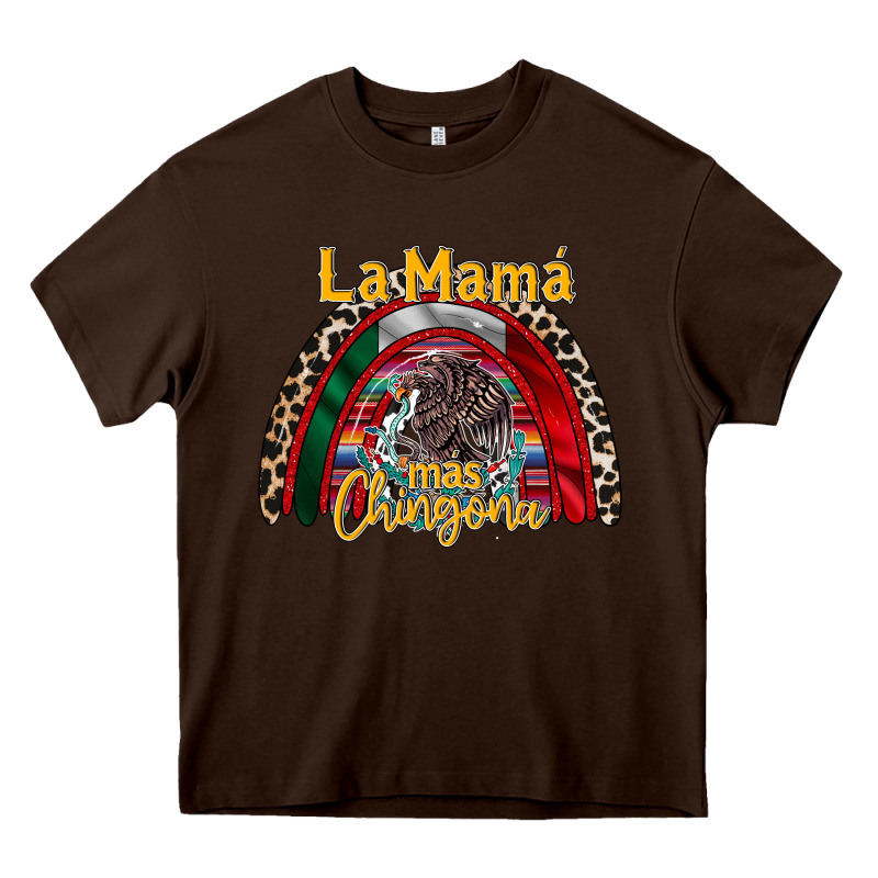 La Mama Mas Chingona Heavy Core Tee by RacoonDesign | Teevron