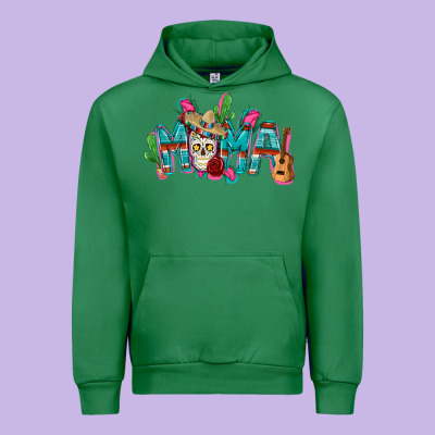 Mexican Mama Mother's Day Urban Hoodie Designed By Fadigitalartstudio