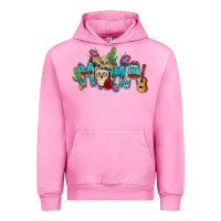 Fuchsia Pink Mexican mama Mother's Day Urban Hoodie - FaDigitalArtStudio
