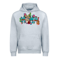Heather Grey Mexican mama Mother's Day Urban Hoodie - FaDigitalArtStudio