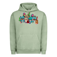 Pigment Oil Green Mexican mama Mother's Day Urban Hoodie - FaDigitalArtStudio