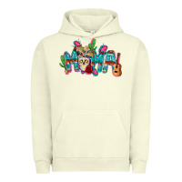 Pigment Pistachio Mexican mama Mother's Day Urban Hoodie - FaDigitalArtStudio