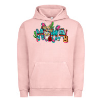 Pigment Salmon Mexican mama Mother's Day Urban Hoodie - FaDigitalArtStudio