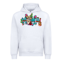 White Mexican mama Mother's Day Urban Hoodie - FaDigitalArtStudio