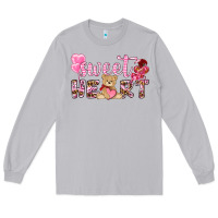 Moon Dust sweetheart with bear Long Sleeve Tee - NancyCooperArtShop