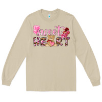 Mushroom sweetheart with bear Long Sleeve Tee - NancyCooperArtShop