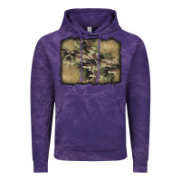 Cloud Purple camouflage glitter background Vintage Hoodie - Jasminsmagicworld