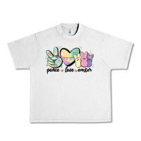 Lunar Rock peace love peeps Urban Heavy Tee - MaliasSmallBusiness
