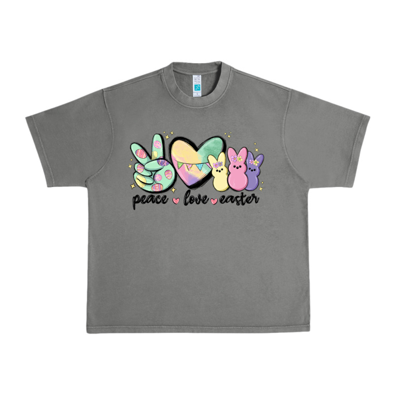 Peace Love Peeps Urban Heavy Tee by MaliasSmallBusiness | Teevron