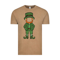 Leprechaun Boy Faceless Vintage Tee | Teevron