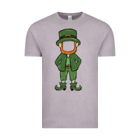 Vintage Zinc leprechaun boy faceless Vintage Tee - MaliasSmallBusiness