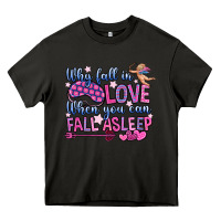 Asphalt why fall in love when you can fall asleep Heavy Core Tee - OliviaCreatesArt