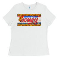 White american honey sunflower license plate Ladies Tee - HRA Design Shop