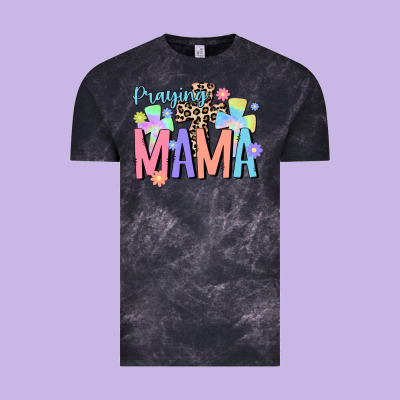 Praying Mama Vintage Tee Designed By Jahusdesignshop