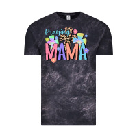 Cloud Black praying mama Vintage Tee - JahusDesignShop