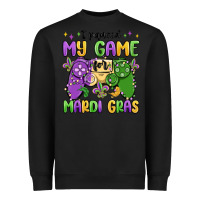 I Paused My Game For Mardi Gras Heavyweight Sweatshirt | Teevron