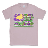 Lilac mardi gras duck call flag Classic Tee - MaliasSmallBusiness