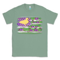 Sage mardi gras duck call flag Classic Tee - MaliasSmallBusiness