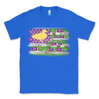 Mardi Gras Duck Call Flag Classic Tee | Teevron