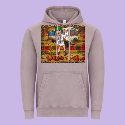 Shitters Full Merry Christmas Vintage Hoodie Designed By Jasminsmagicworld