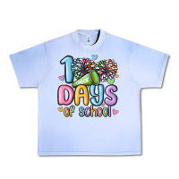 Grape Ice 100 days of school cheer Urban Heavy Tee - MaliasSmallBusiness