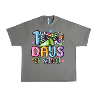 Tornado 100 days of school cheer Urban Heavy Tee - MaliasSmallBusiness