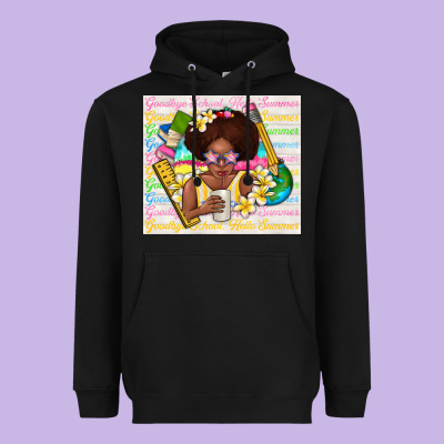 Goodbye School Hello Summer Heavyweight Hoodie Designed By Tumblerdesignbyshophia