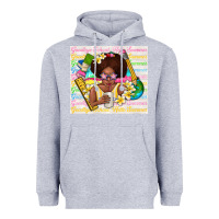 Heather Grey goodbye school hello summer Heavyweight Hoodie - TumblerDesignByShophia