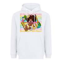 White goodbye school hello summer Heavyweight Hoodie - TumblerDesignByShophia