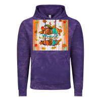 Cloud Purple blessed pumpkin Vintage Hoodie - NancyCooperArtShop