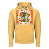 Vintage Mustard blessed pumpkin Vintage Hoodie - NancyCooperArtShop