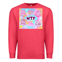 Cardinal sarcastic wtf Premium Sweatshirt - TumblerDesignByShophia