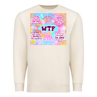 Sandshell sarcastic wtf Premium Sweatshirt - TumblerDesignByShophia