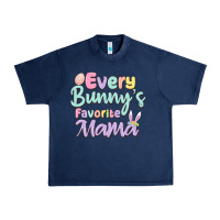 Navy every bunny's favorite mama Urban Heavy Tee - MaliasSmallBusiness