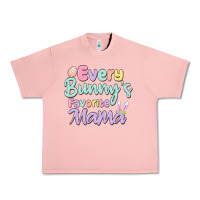 Salmon every bunny's favorite mama Urban Heavy Tee - MaliasSmallBusiness