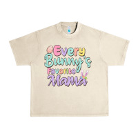 Sandshell every bunny's favorite mama Urban Heavy Tee - MaliasSmallBusiness