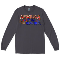 Smoke America the beautiful Long Sleeve Tee - NancyCooperArtShop