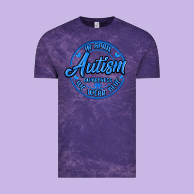 Autism Awareness Vintage Tee Designed By Maliassmallbusiness