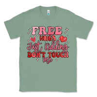 Sage free hugs just kidding don't touch me Classic Tee - MaliasSmallBusiness