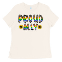Bone proud ally Ladies Tee - CowhideDigitalArt