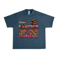 Midnight Navy powered by chocolate Urban Heavy Tee - AdoDesignShop