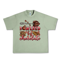 Oil Green powered by chocolate Urban Heavy Tee - AdoDesignShop