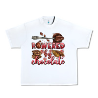 White powered by chocolate Urban Heavy Tee - AdoDesignShop