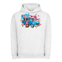 Pigment Lunar Rock American truck gnomes Urban Hoodie - FaDigitalArtStudio
