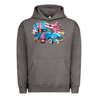 Pigment Tornado American truck gnomes Urban Hoodie - FaDigitalArtStudio