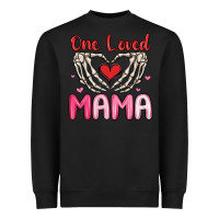 Black one loved mama Heavyweight Sweatshirt - MaliasSmallBusiness