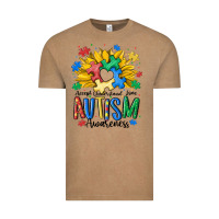 Accept Understand Love Awareness Vintage Tee | Teevron