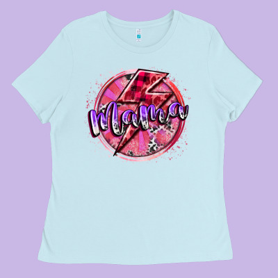 Mama Valentine Ladies Tee Designed By Racoondesign