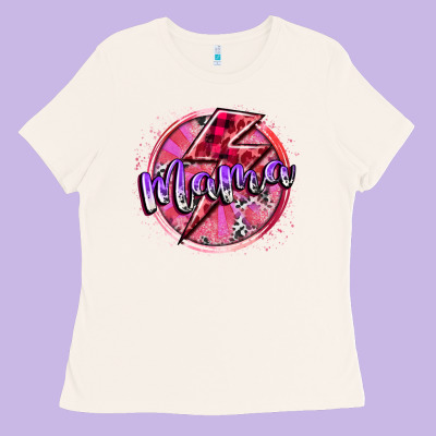 Mama Valentine Ladies Tee Designed By Racoondesign