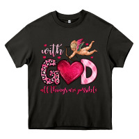 Asphalt with god all things are possible Heavy Core Tee - OliviaCreatesArt